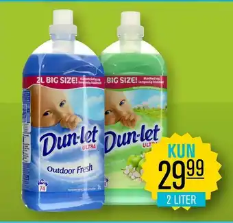 Priss Dunlet vaskemiddel tilbud