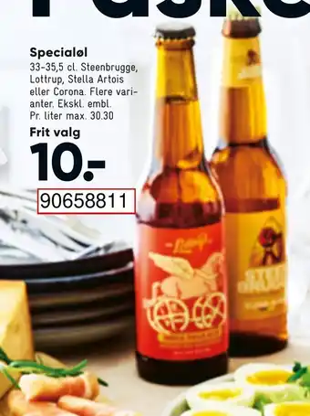 Bilka Specialøl 33-35,5cl tilbud