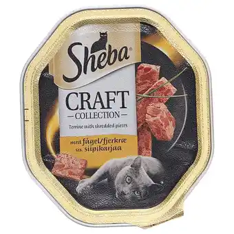 Sheba | 4 x kattemad med fjerkræ | kæledyr
