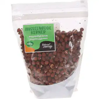 Naturens energi | naturlige hasselnødder | slik & snacks > nødder & naturslik
