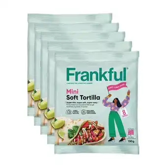Frankful | 5-pak mini tortilla | brød, kiks & kager > brød & knækbrød