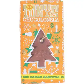 Tony´s chocolonely | milk chocolate gingerbread | slik & snacks > chokolade