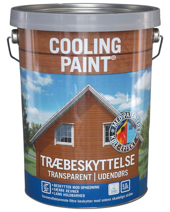 Harald Nyborg Coolingpaint transparent 5 l - teak tilbud
