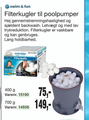 Harald Nyborg Filterkugler til poolpumper tilbud