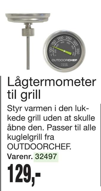 Harald Nyborg Lågtermometer til grill tilbud