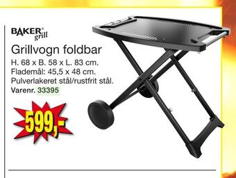 Harald Nyborg Grillvogn foldbar tilbud