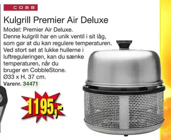 Harald Nyborg Kulgrill premier air deluxe tilbud