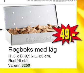 Harald Nyborg Røgboks med låg tilbud