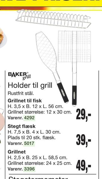 Harald Nyborg Holder til grill tilbud