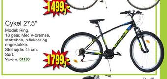 Harald Nyborg Cykel 27,5 tilbud