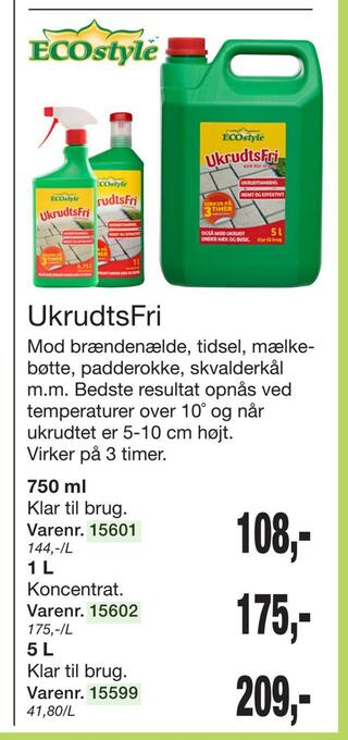 Harald Nyborg Ukrudtsfri tilbud