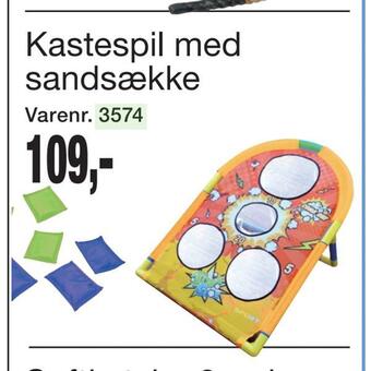Harald Nyborg Kastespil med sandsække tilbud