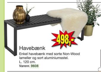 Havebænk