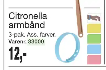 Harald Nyborg Citronella armbånd tilbud