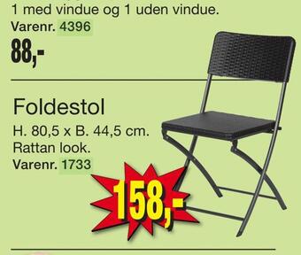 Harald Nyborg Foldestol tilbud