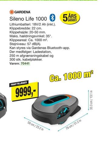 Harald Nyborg Sileno life 1000 tilbud