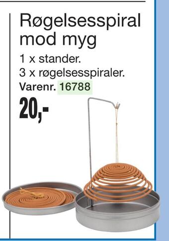 Harald Nyborg Røgelsesspiral mod myg tilbud