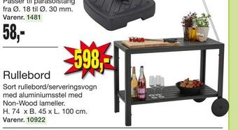 Harald Nyborg Rullebord tilbud