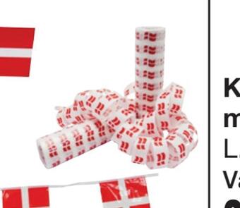 Harald Nyborg Serpentiner med flag tilbud