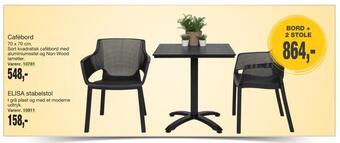 Harald Nyborg Bord + 2 stole tilbud
