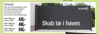 Harald Nyborg Sidesejl tilbud