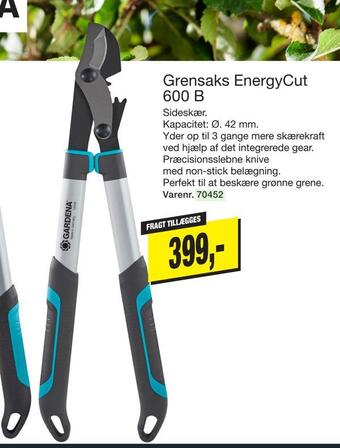 Harald Nyborg Grensaks energycut 600 b tilbud