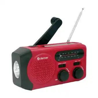 Expert Denver scr-2010 håndsvingsradio med solpanel tilbud