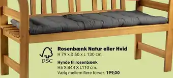 Kvickly Hynde til rosenbænk tilbud