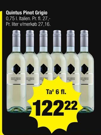 Quintus Pinot Grigio