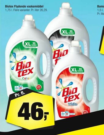 Calle Biotex Flydende vaskemiddel tilbud