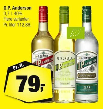 Calle O.P. Anderson tilbud