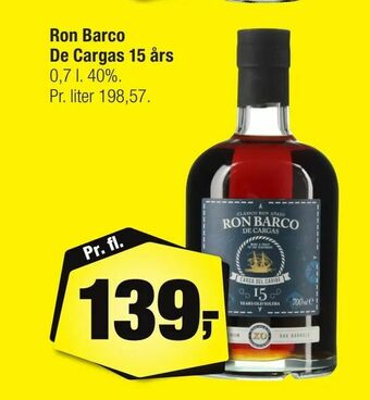 Ron Barco De Cargas 15 års