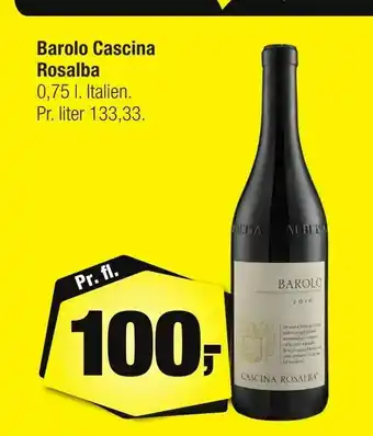 Calle Barolo Cascina Rosalba tilbud
