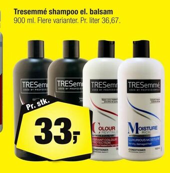 Calle Tresemmé shampoo el. balsam tilbud