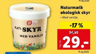 Naturmælk økologisk skyr