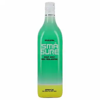 Netpris Små sure shots æblesmag16,4% 1 l tilbud