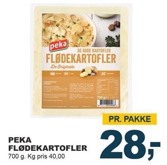 Let-Køb Peka flødekartofler tilbud