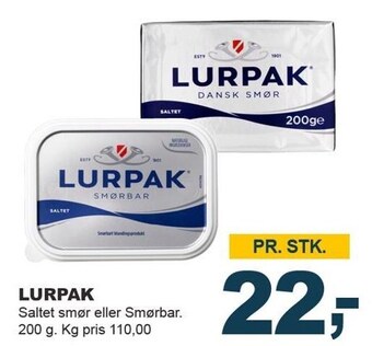 Let-Køb Lurpak tilbud