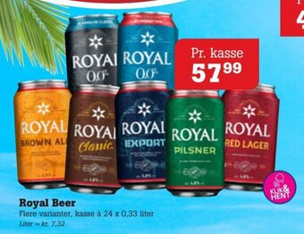 Poetzsch Padborg Royal Beer tilbud