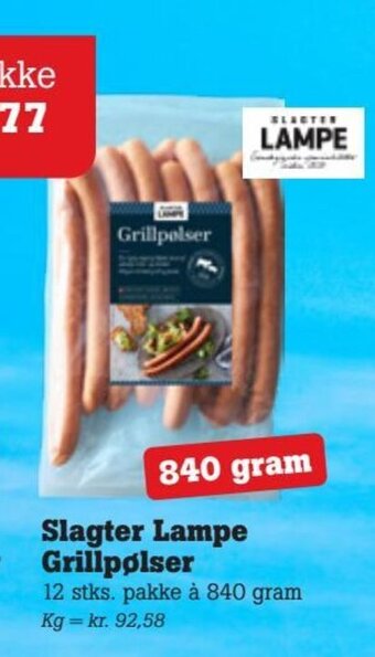 Poetzsch Padborg Slagter Lampe Grillpølser tilbud