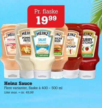 Poetzsch Padborg Heinz Sauce tilbud
