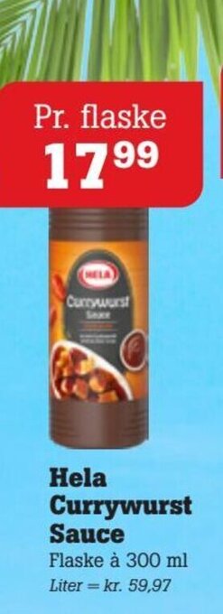 Poetzsch Padborg Hela Currywurst Sauce tilbud