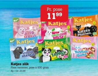 Poetzsch Padborg Katjes slik tilbud