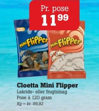 Cloetta Mini Flipper