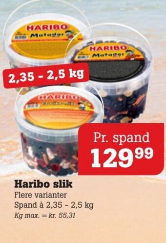Poetzsch Padborg Haribo slik Flere varianter tilbud