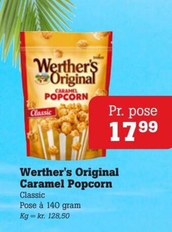 Poetzsch Padborg Werther's Original Caramel Popcorn tilbud