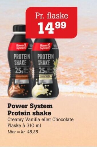 Power System Protein shake