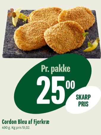 Min Købmand Ukendt kyllingecordon bleu tilbud