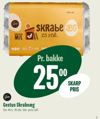 Min Købmand Gestus æg tilbud