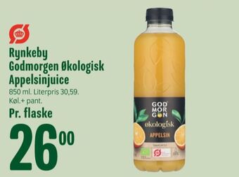 Min Købmand Rigtig appelsinjuice tilbud